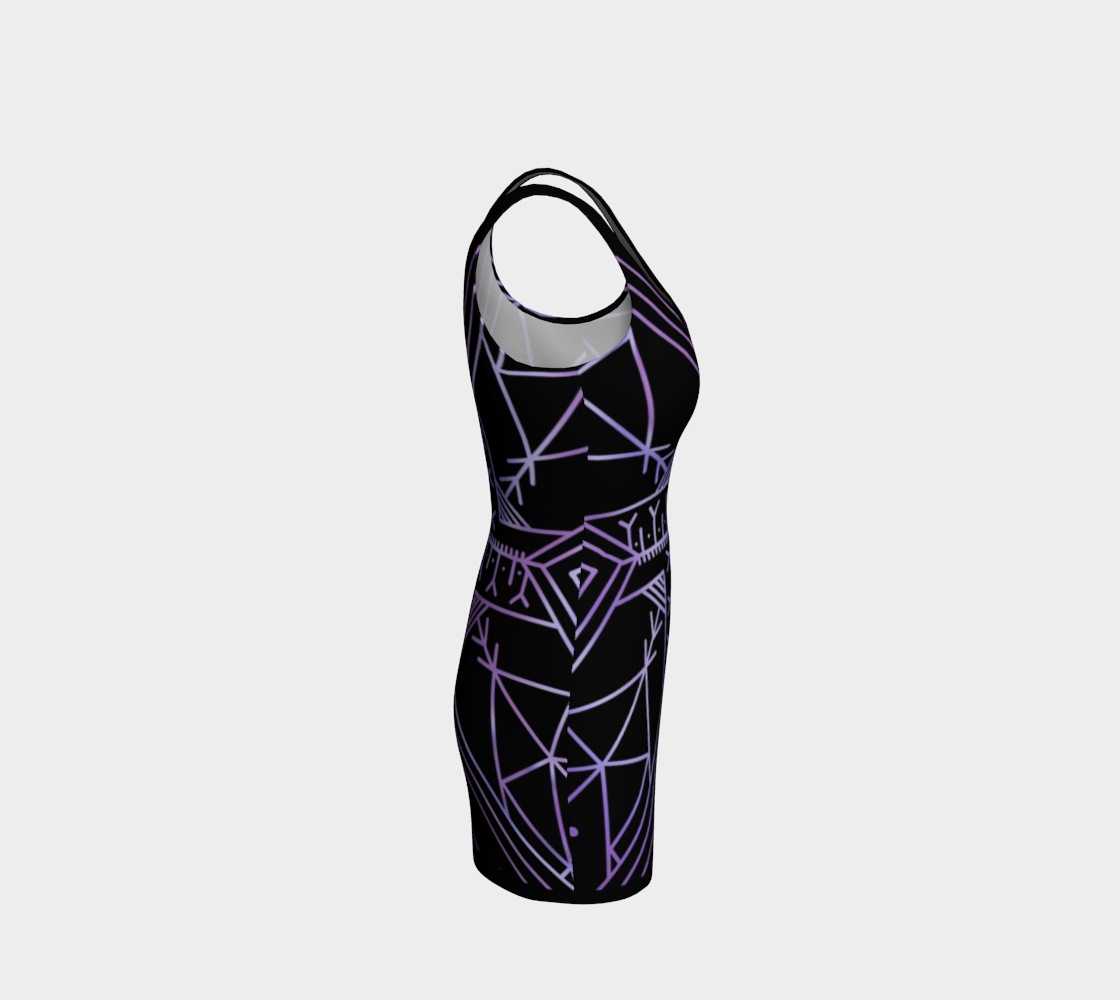 Geo Inuit Tattoo Dress