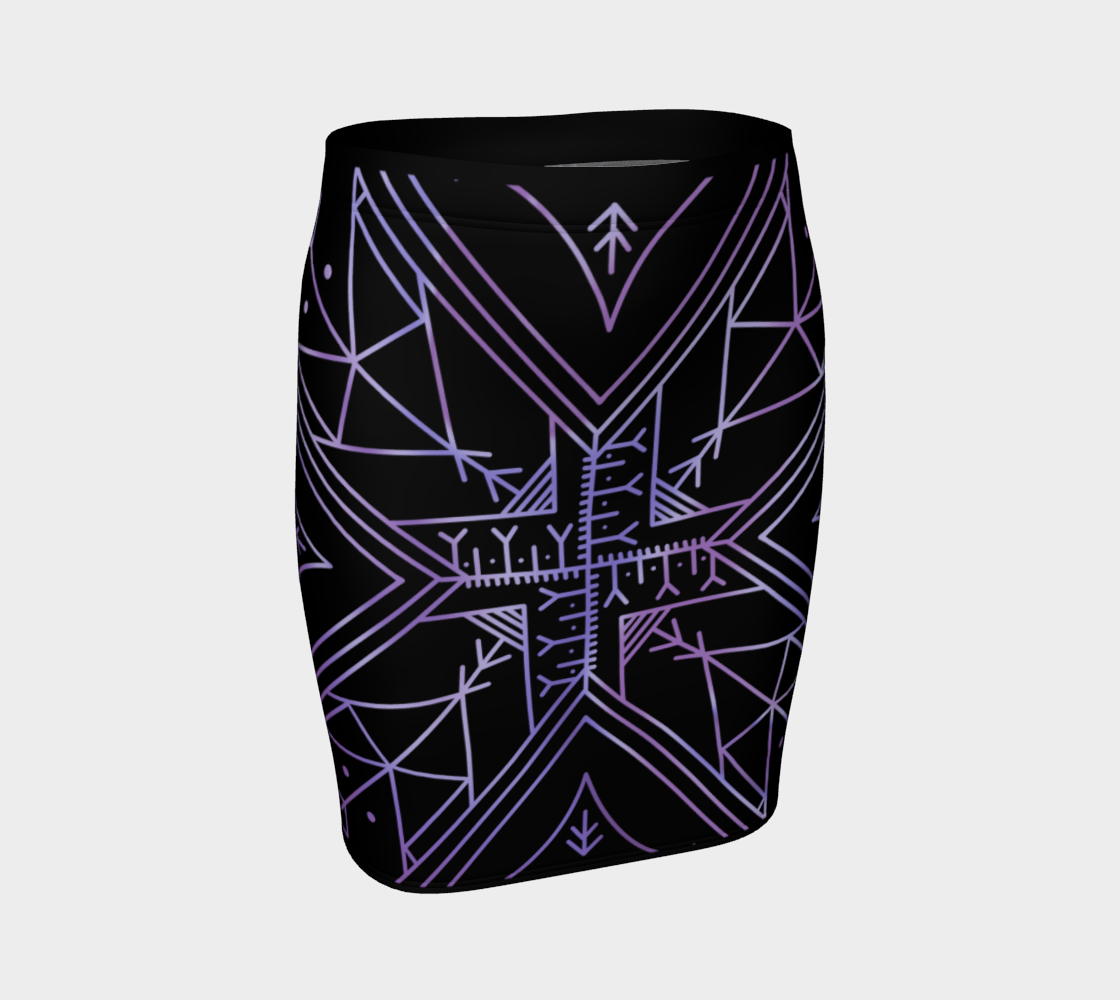 Geo Inuit Tattoo skirt