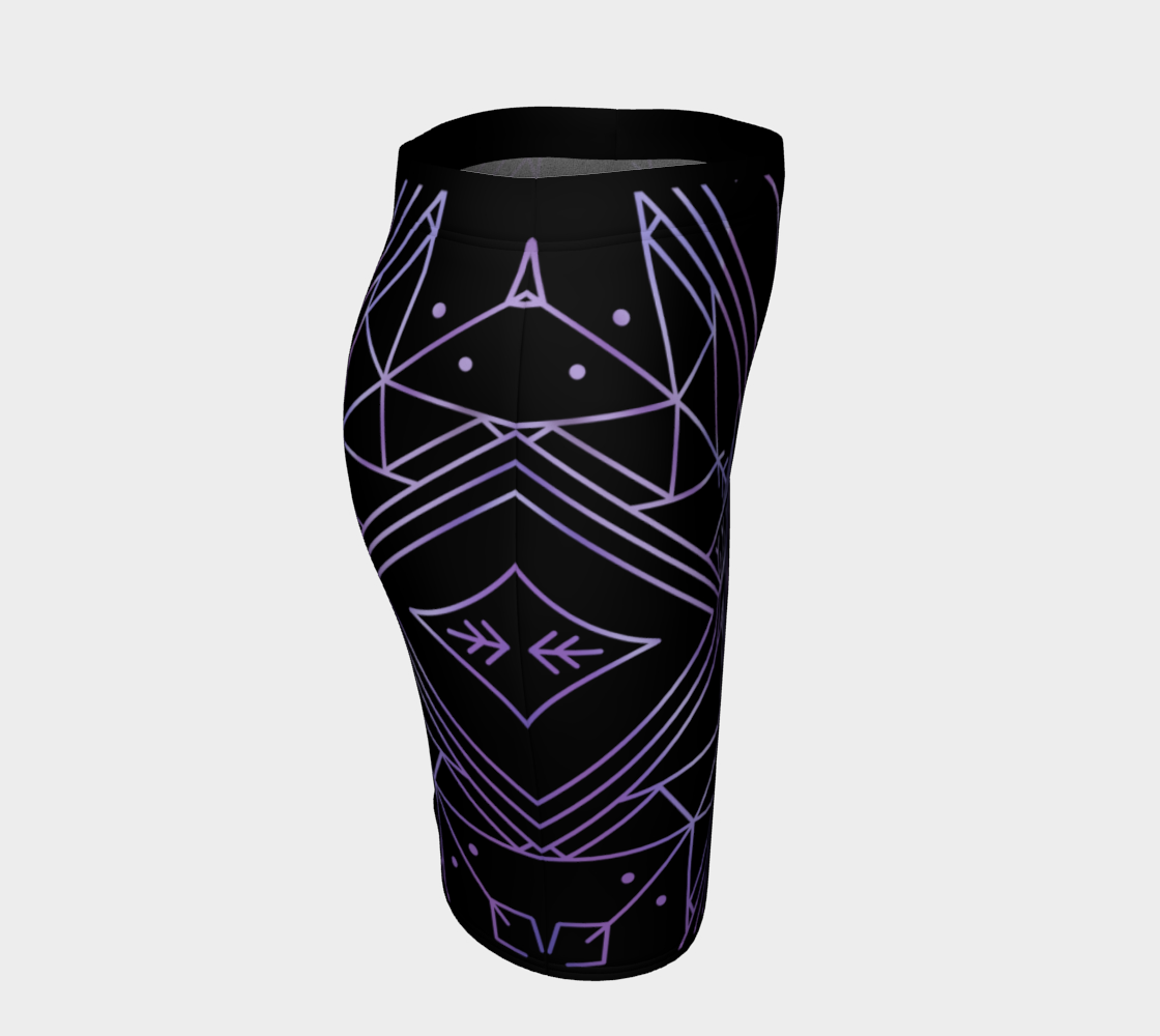 Geo Inuit Tattoo skirt