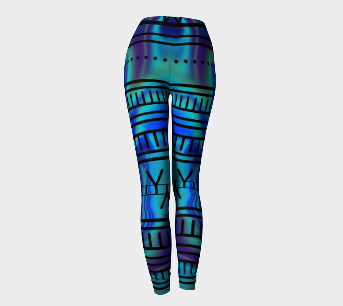 Northern lights Tattoo leggings