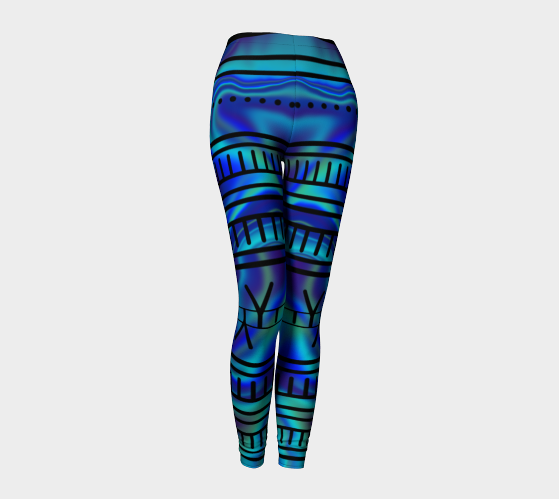 Northern lights Tattoo leggings