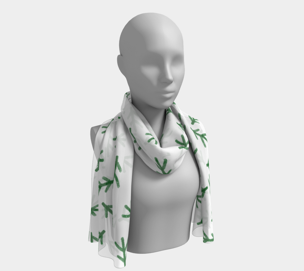 Labrador twig scarf