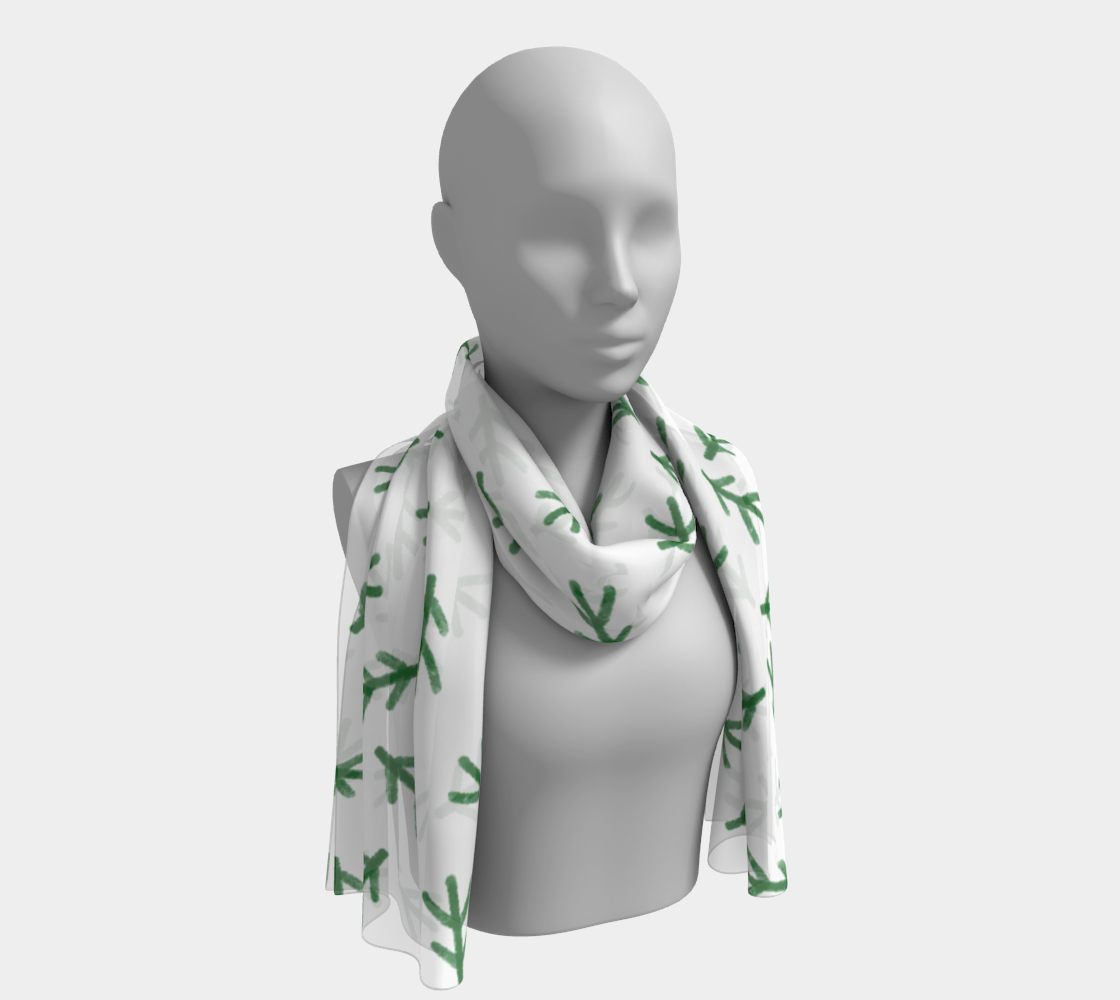 Labrador twig scarf