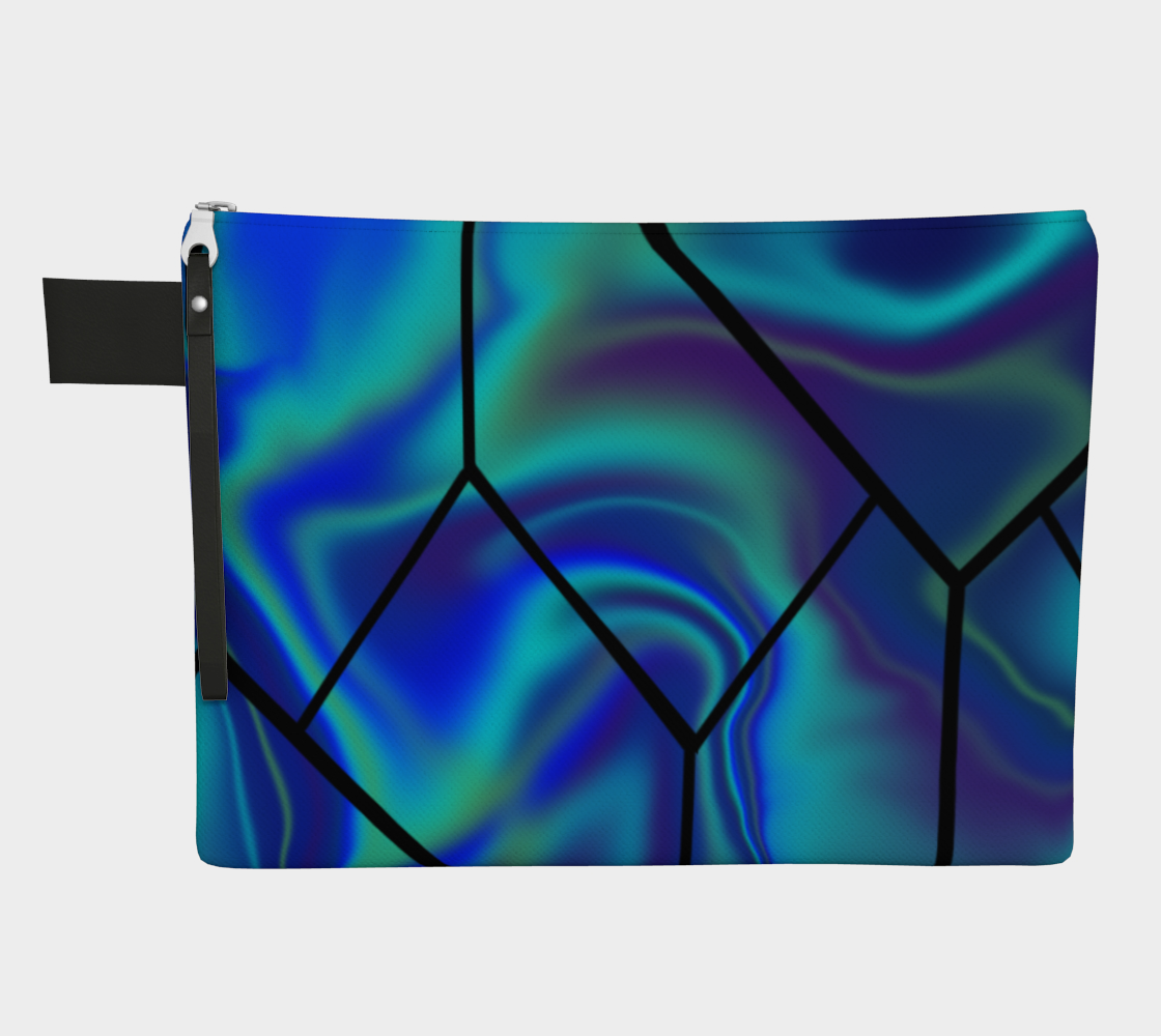 Northern Lights zipper pouch